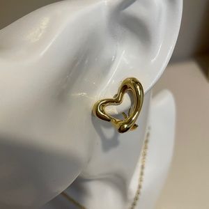 Tiffany & Co. Open Heart Earrings